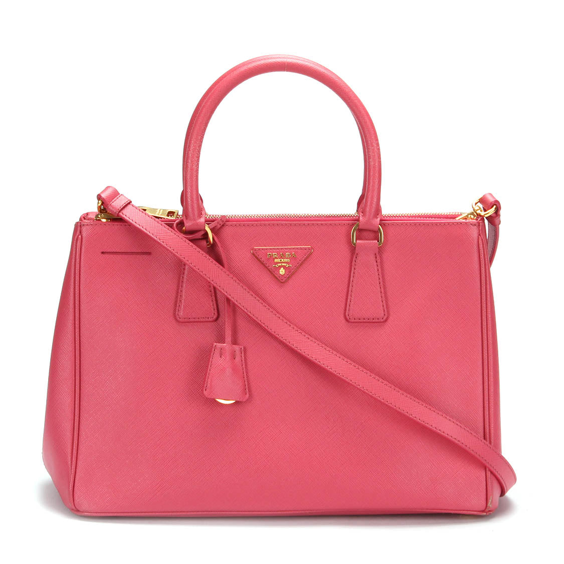 Saffiano Galleria Double Zip Bag