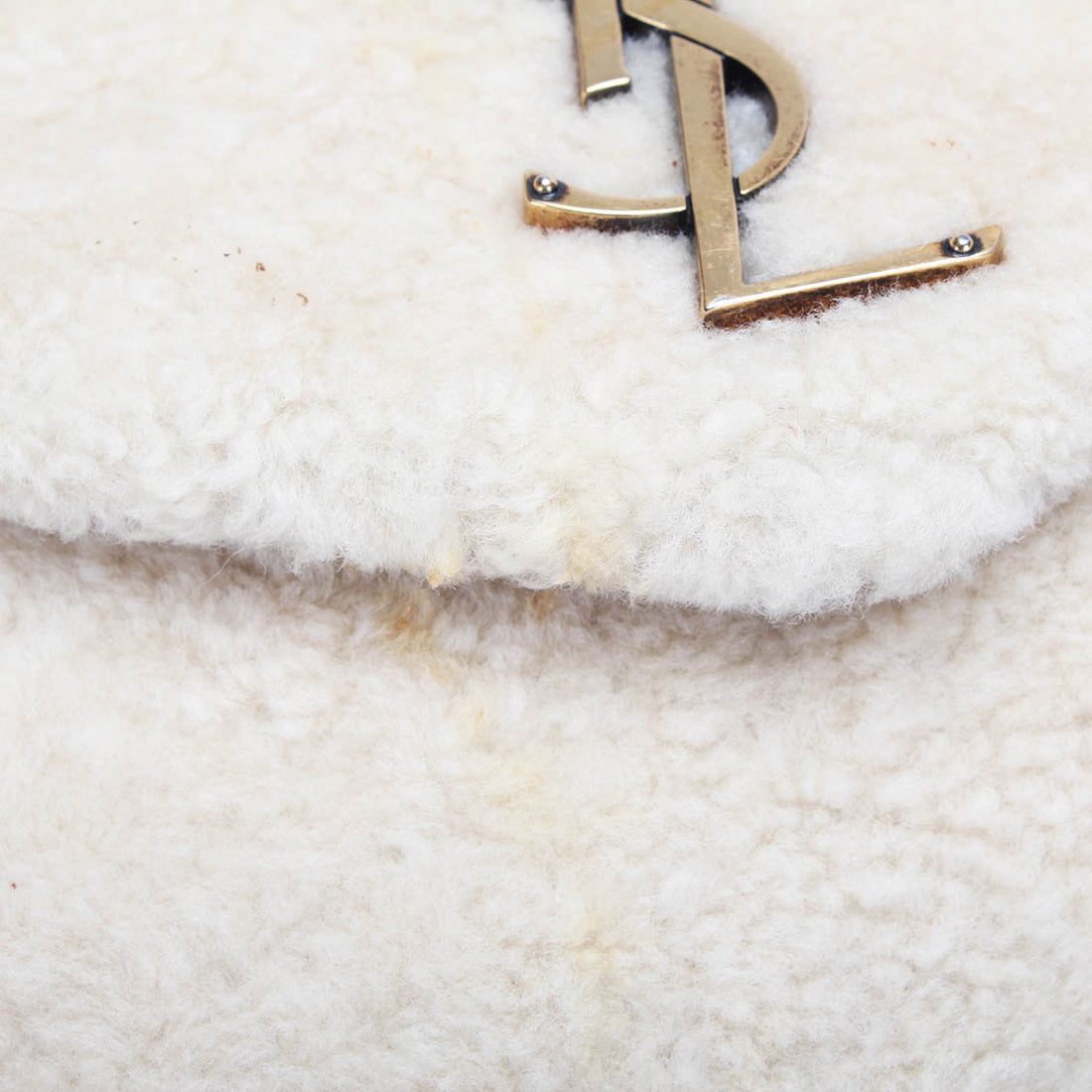 LouLou Shearling Shoulder Bag