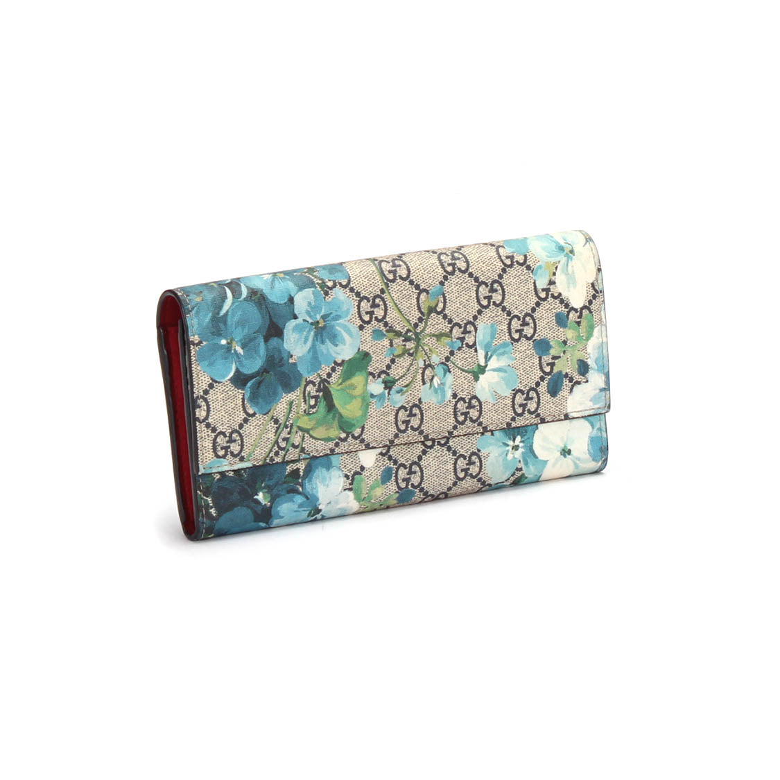 GG Supreme Blooms Continental Wallet 410074