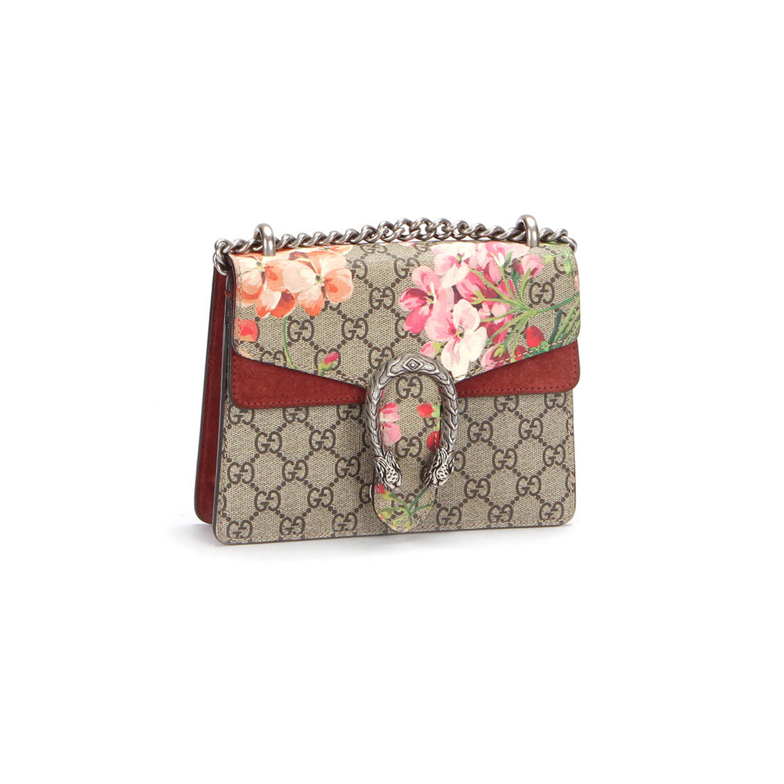 Mini GG Supreme Blooms Dionysus Shoulder Bag 421970