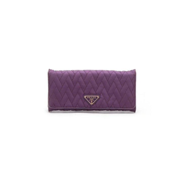 Tessuto Quilted Flap Wallet