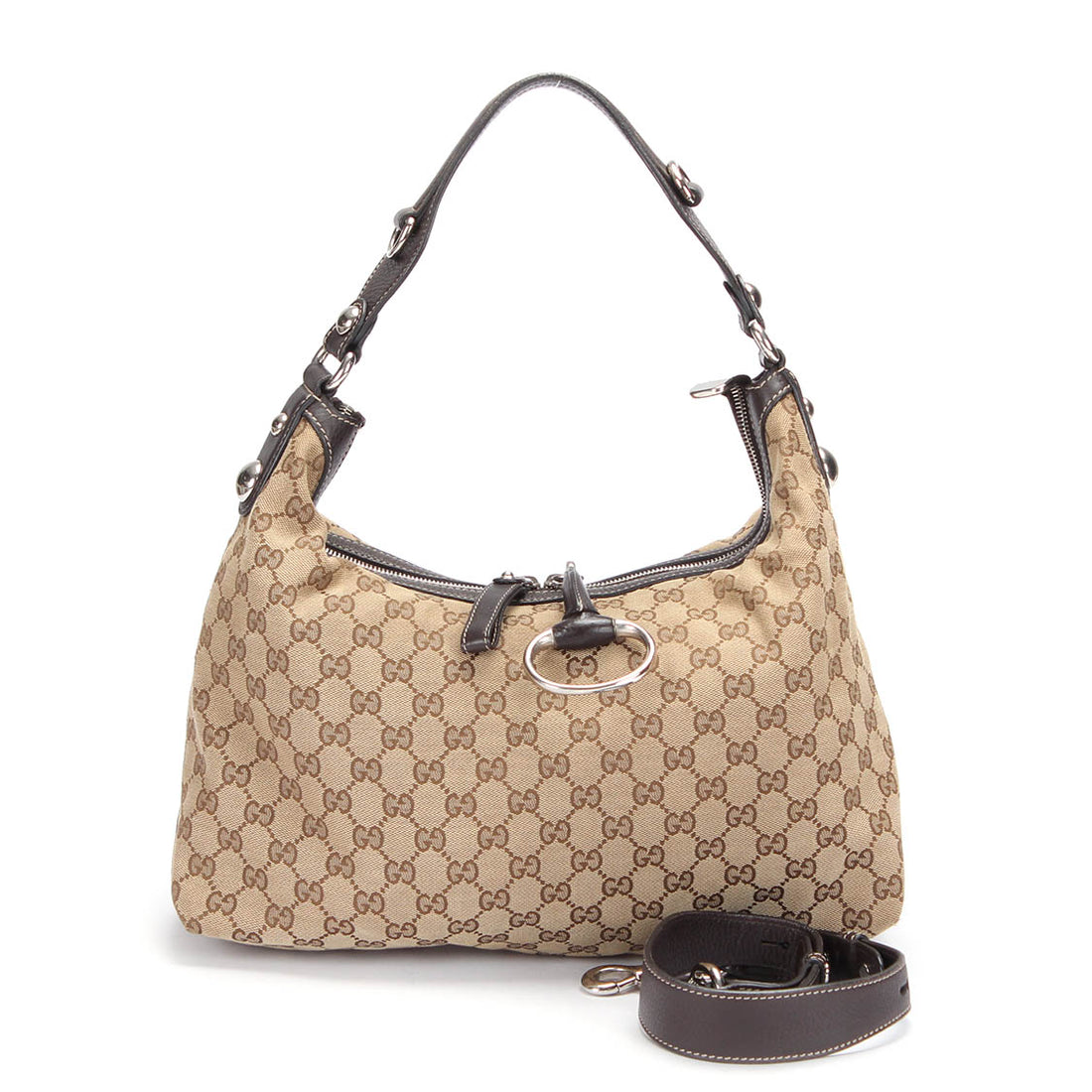 GG Canvas Icon Bit Shoulder Bag 232951