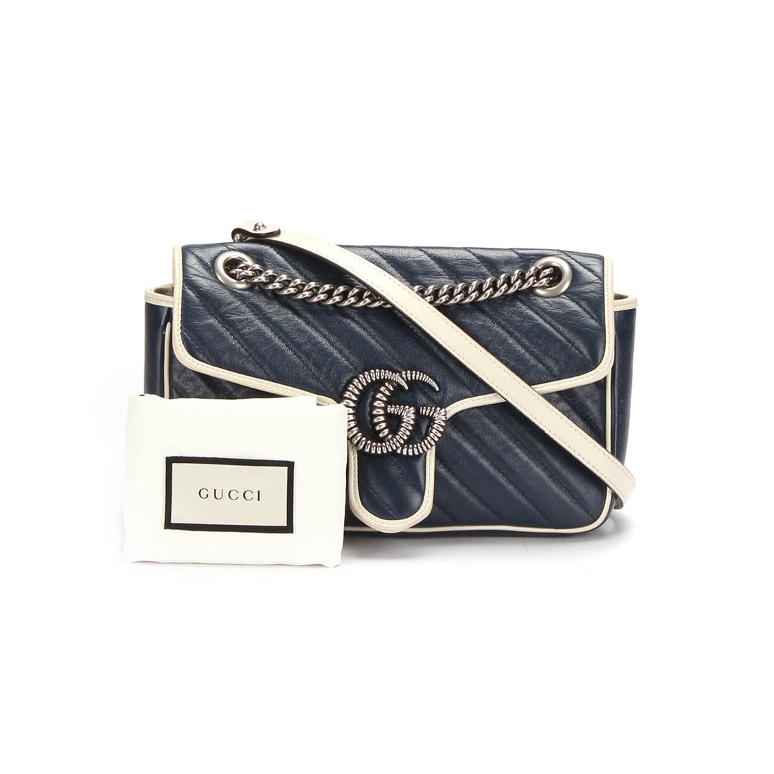 Small GG Marmont Torchon Shoulder Bag 443497