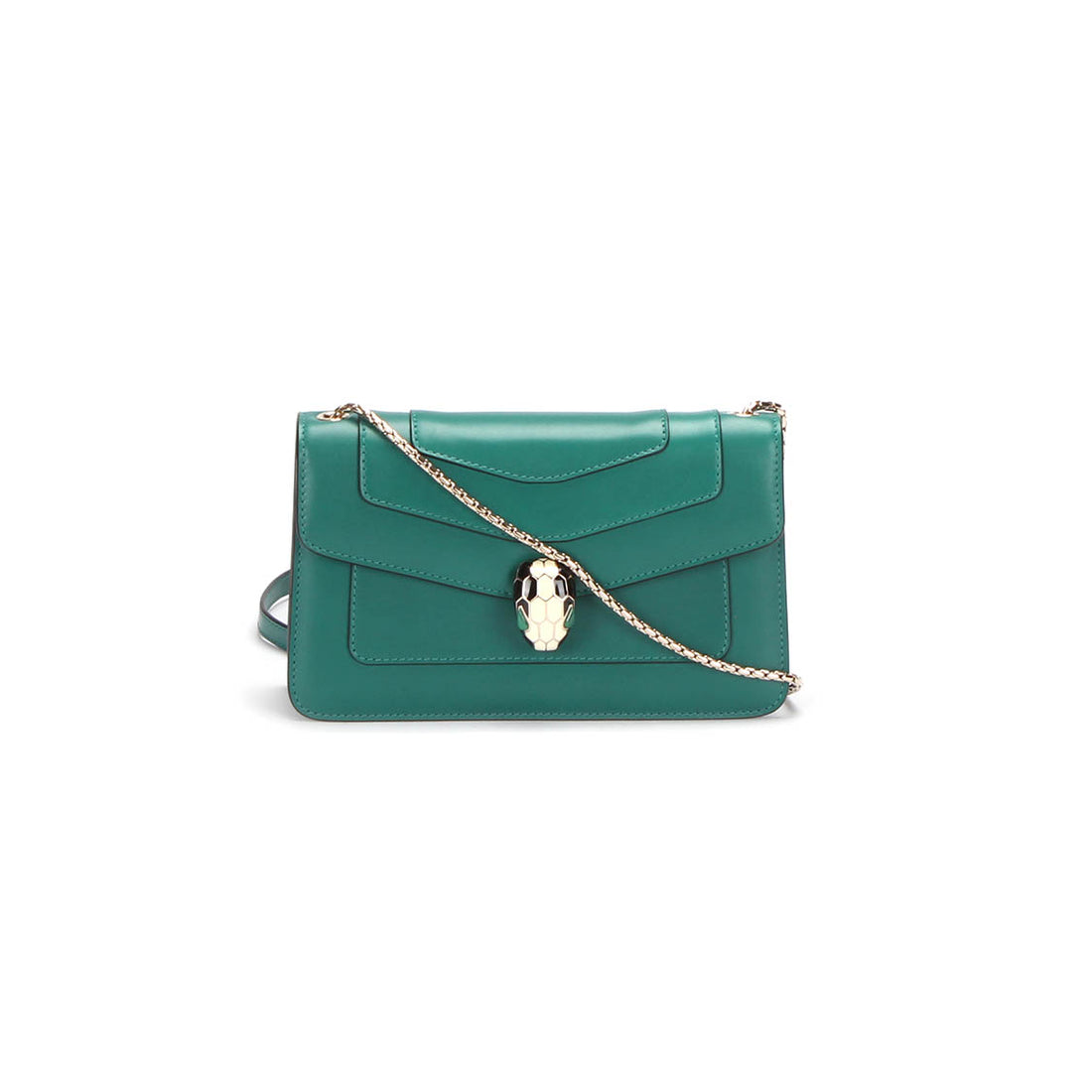 Serpenti Forever Leather Crossbody Bag