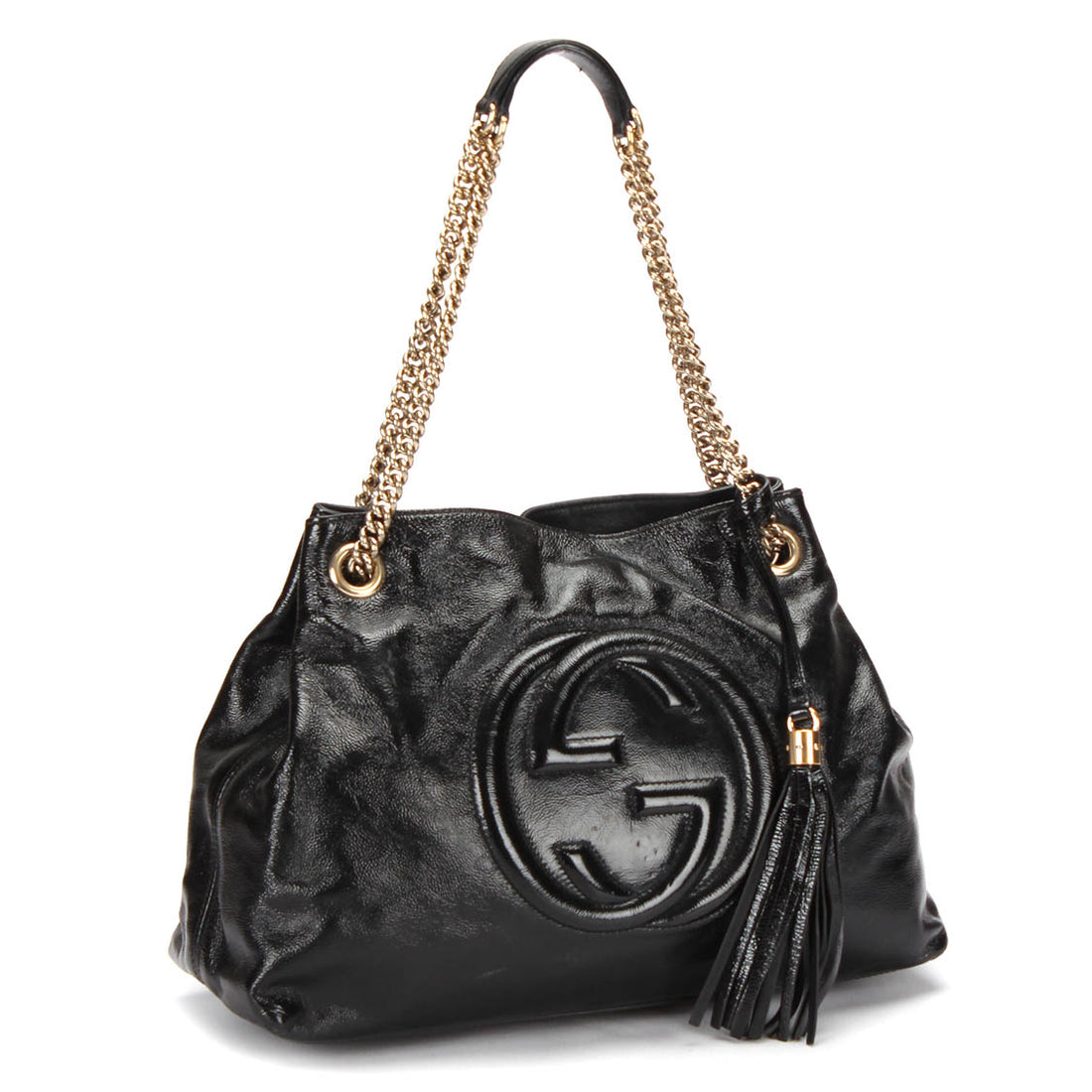 Soho Leather Chain Shoulder Bag 308982