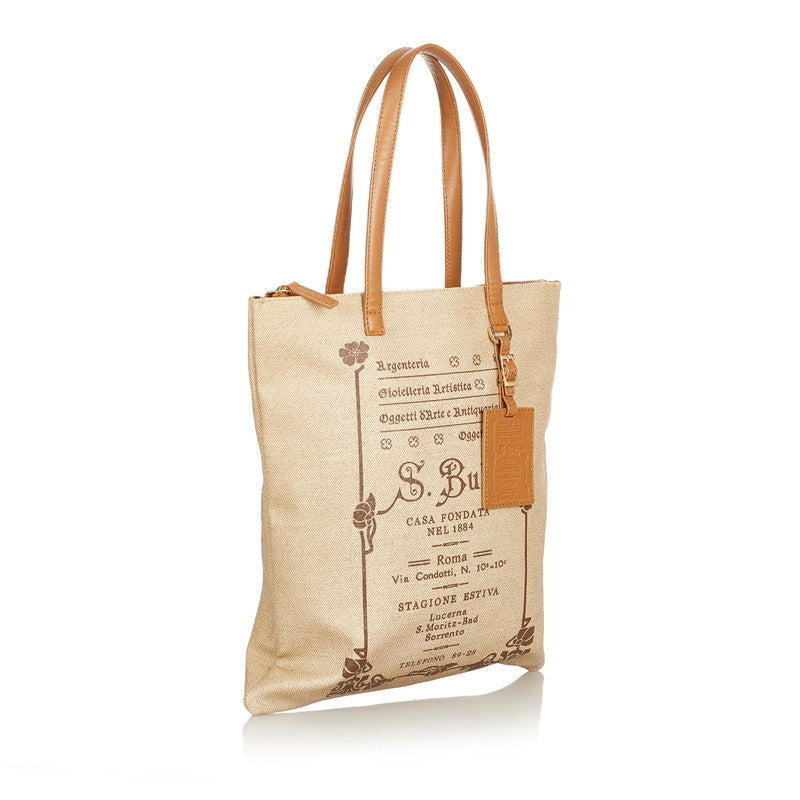 Elettra-Collezione 1910 Canvas Tote Bag