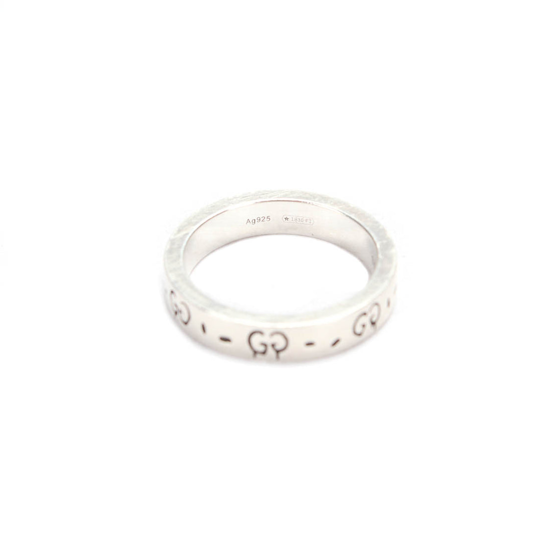 Sterling Silver GG Ghost Ring