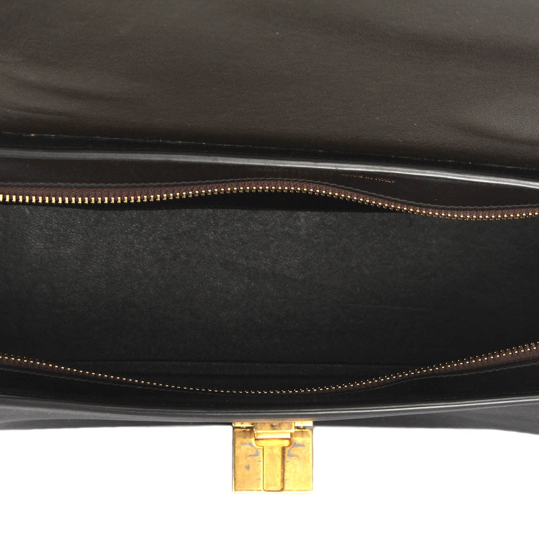 Trapeze Leather Shoulder Bag