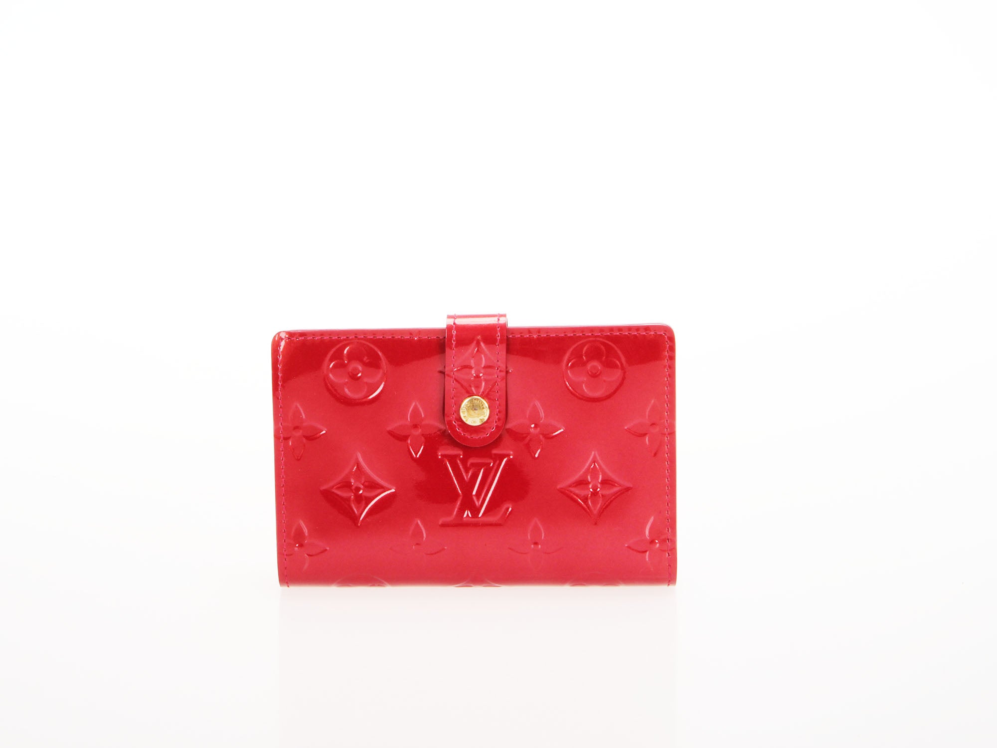 Louis Vuitton Monogram Verni Pommuna Mur男性钱包M93528