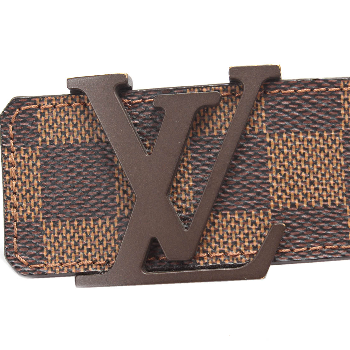 Damier Ebene Initiales Belt M9807