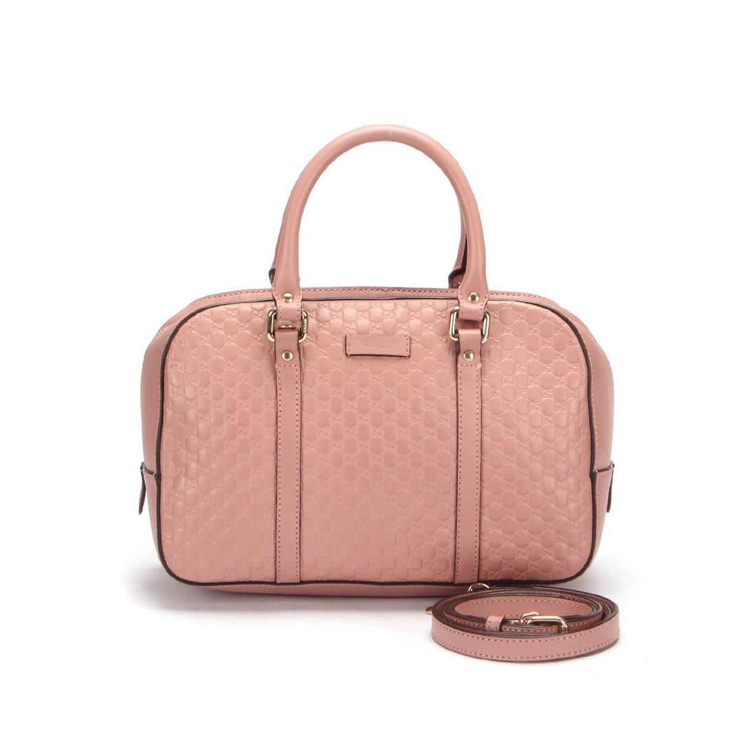 Microguccissima Leather Handbag 510286