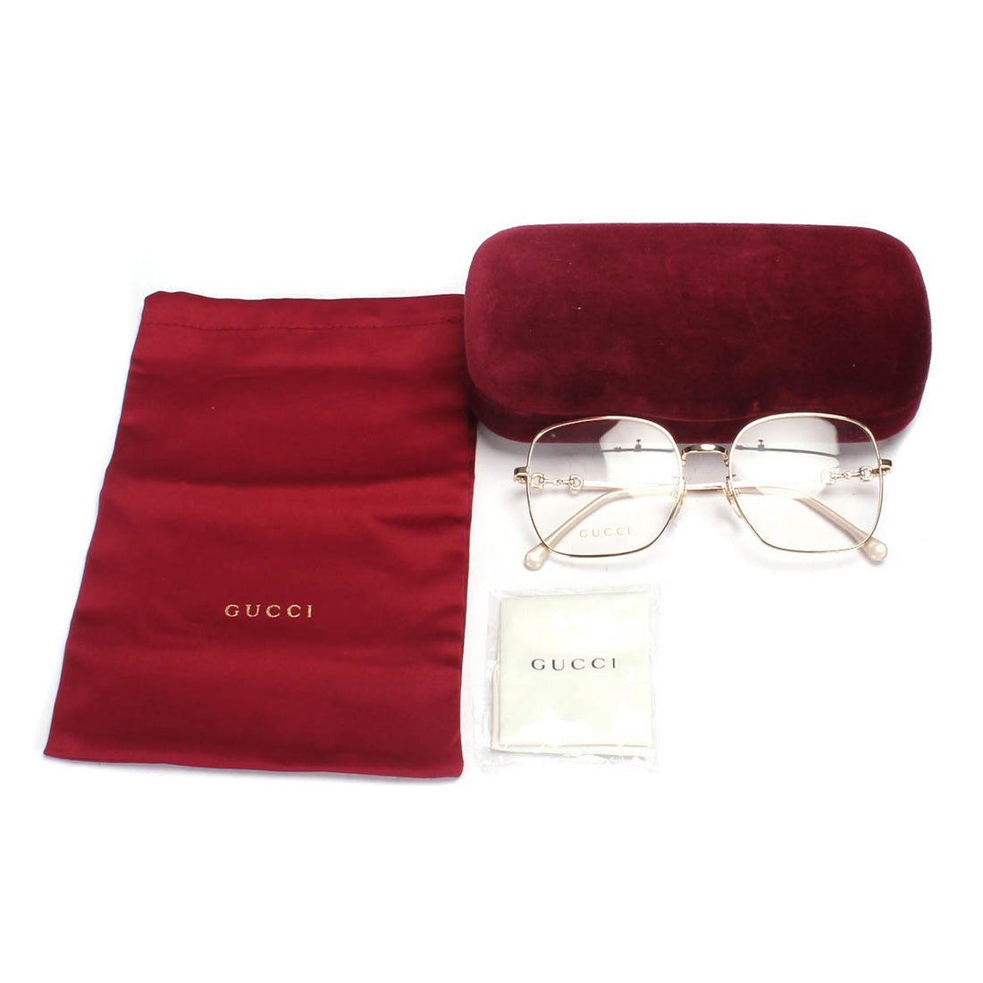 Oversized Square Eyeglasses GG0883OA