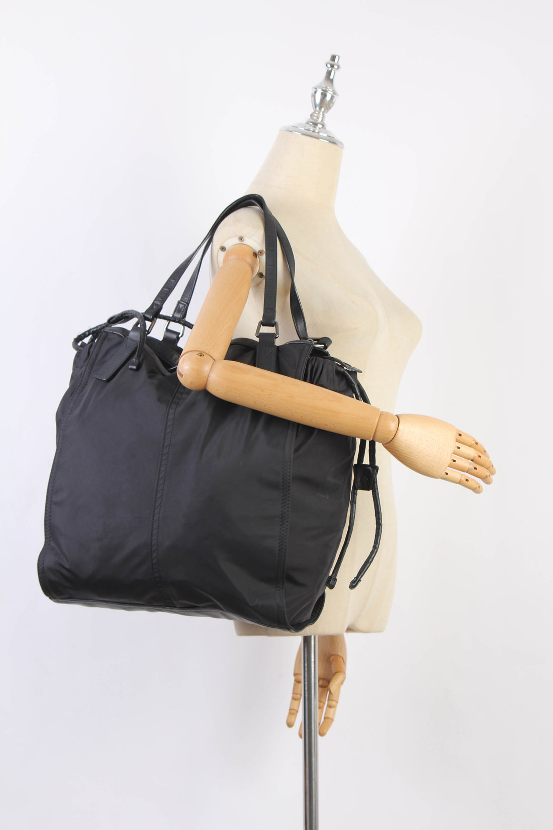 Nylon Buckleigh Tote Bag