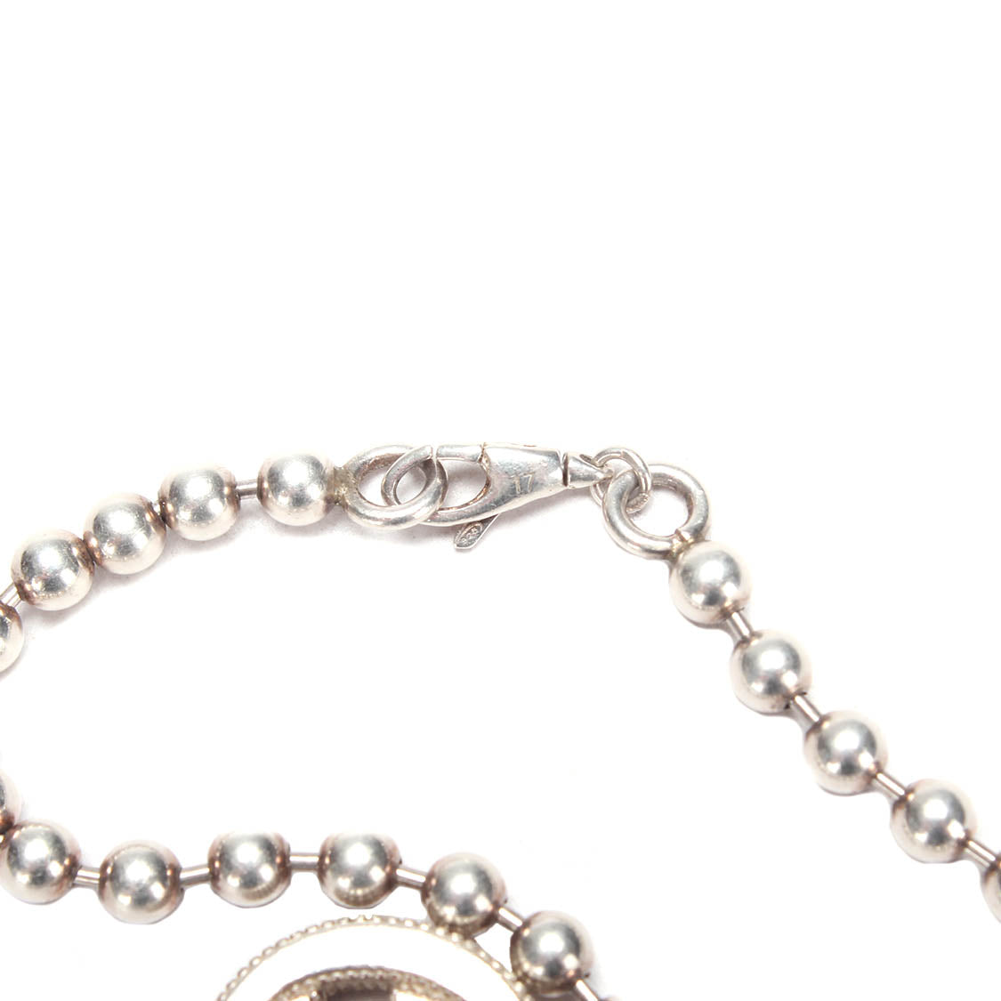 Interlocking G Ball Chain Bracelet