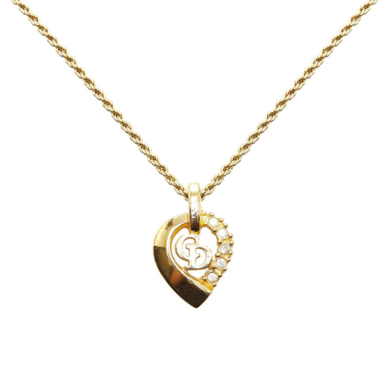 Logo Heart Pendant Necklace