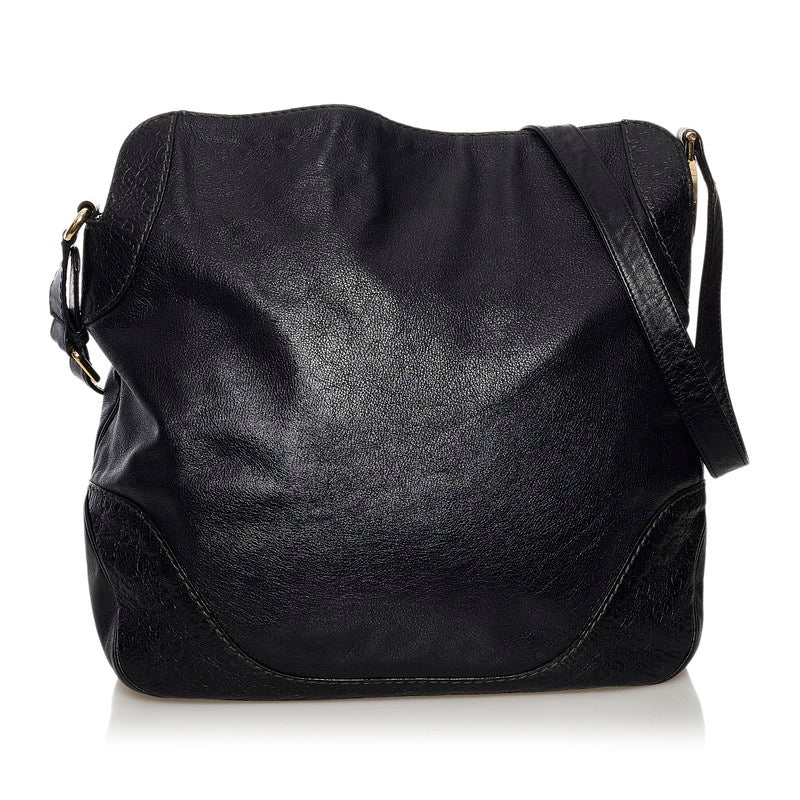 GG Leather Shoulder Bag 203506