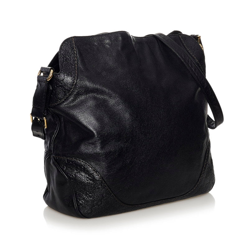 GG Leather Shoulder Bag 203506