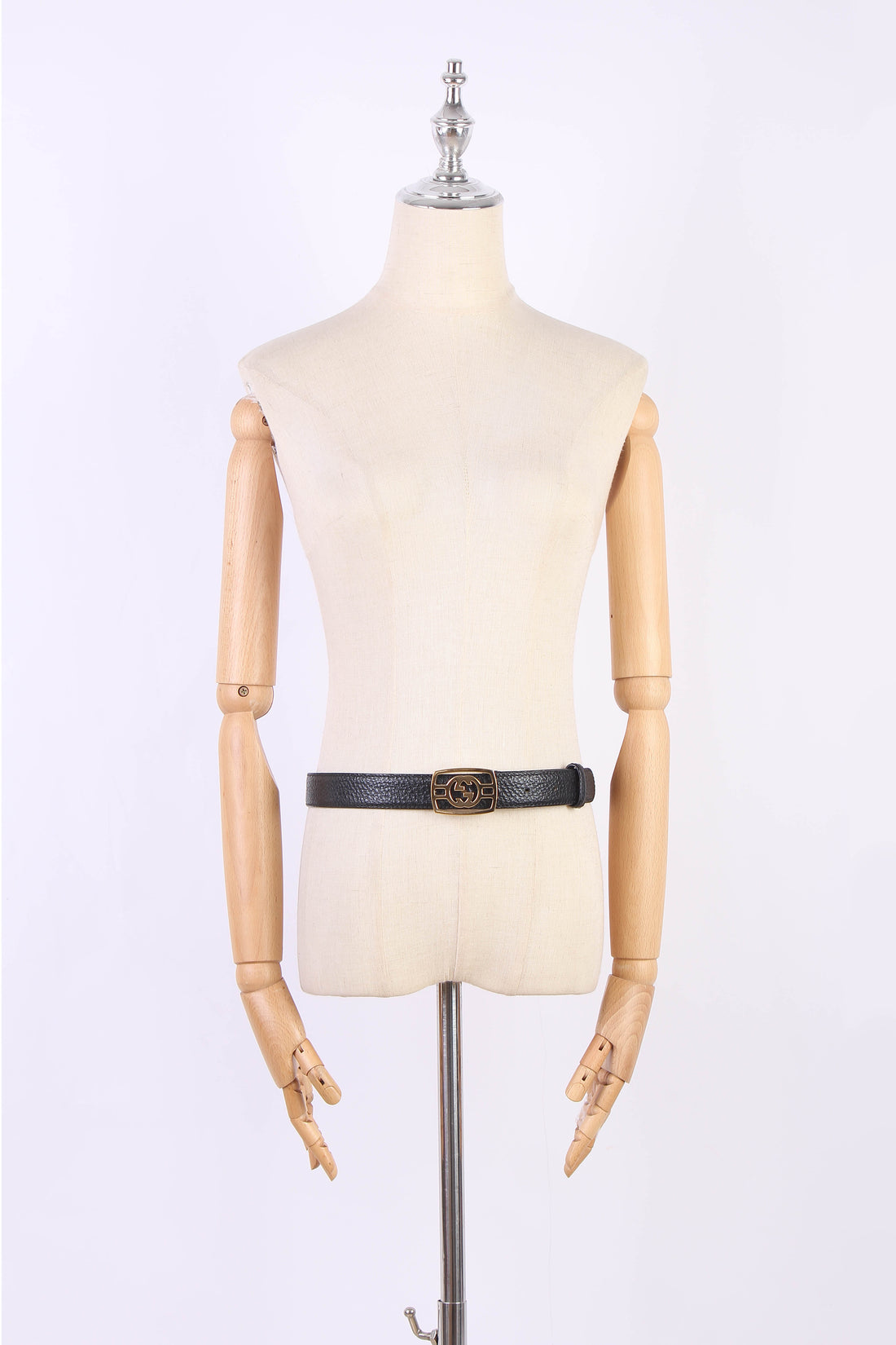 Interlocking G Leather Belt 480199