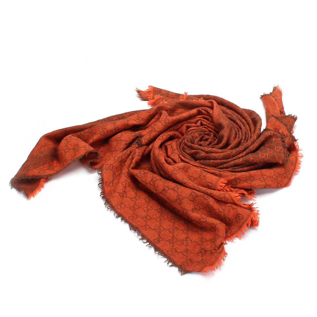 GG Wool and Silk Scarf