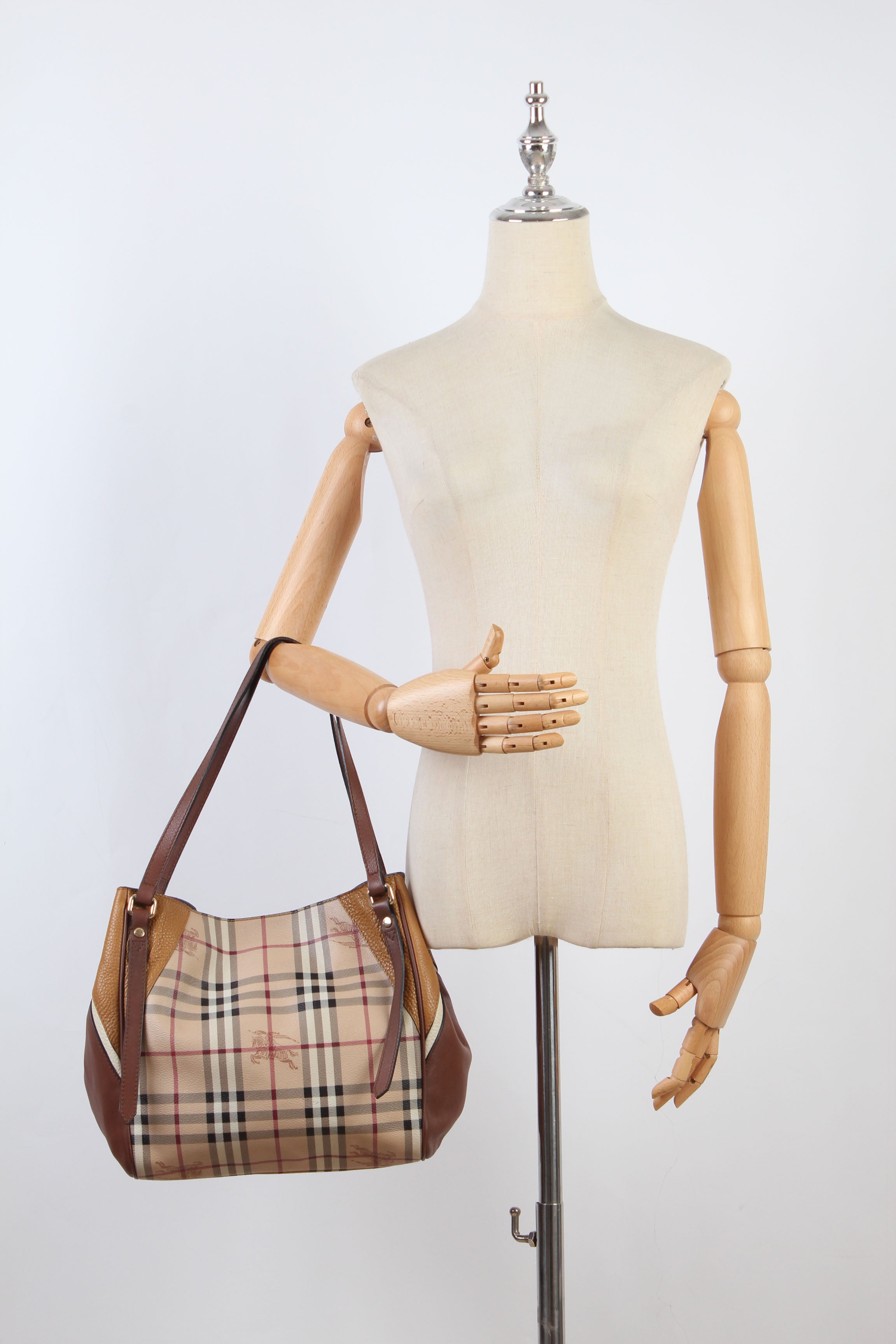 Haymarket Check Canvas Canterbury Tote