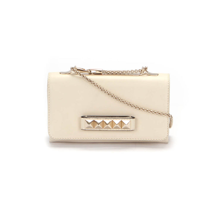 Rockstud Leather Crossbody Bag