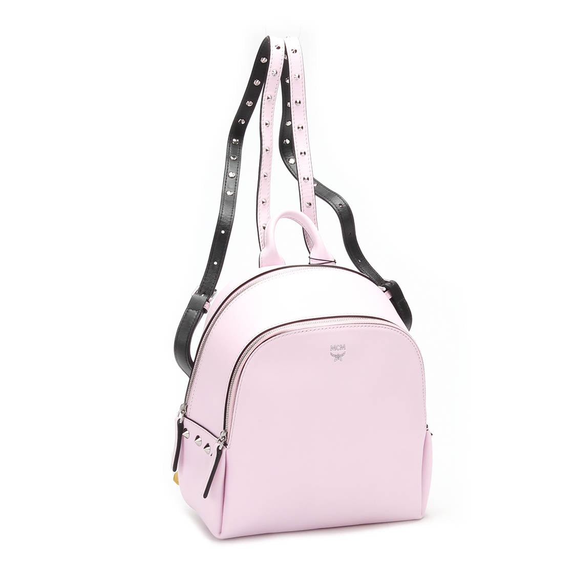 Studded Leather Mini Backpack