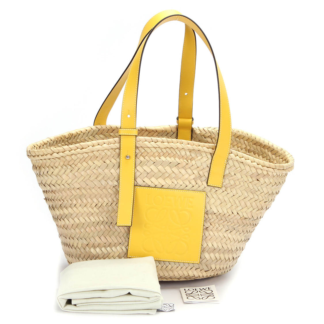 Raffia Basket Tote Bag