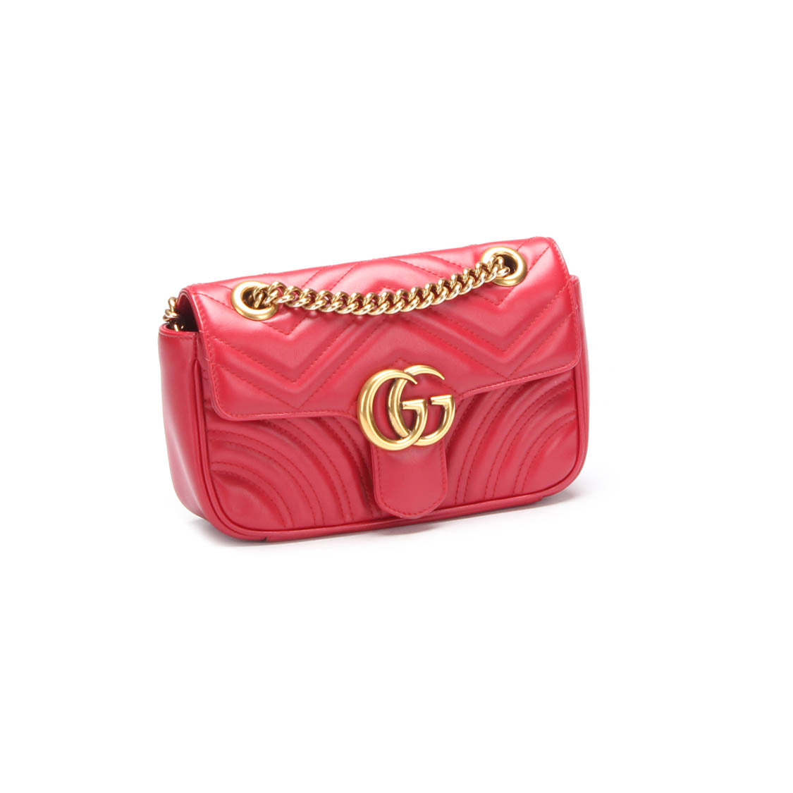 Mini GG Marmont Matelasse Shoulder Bag 446744