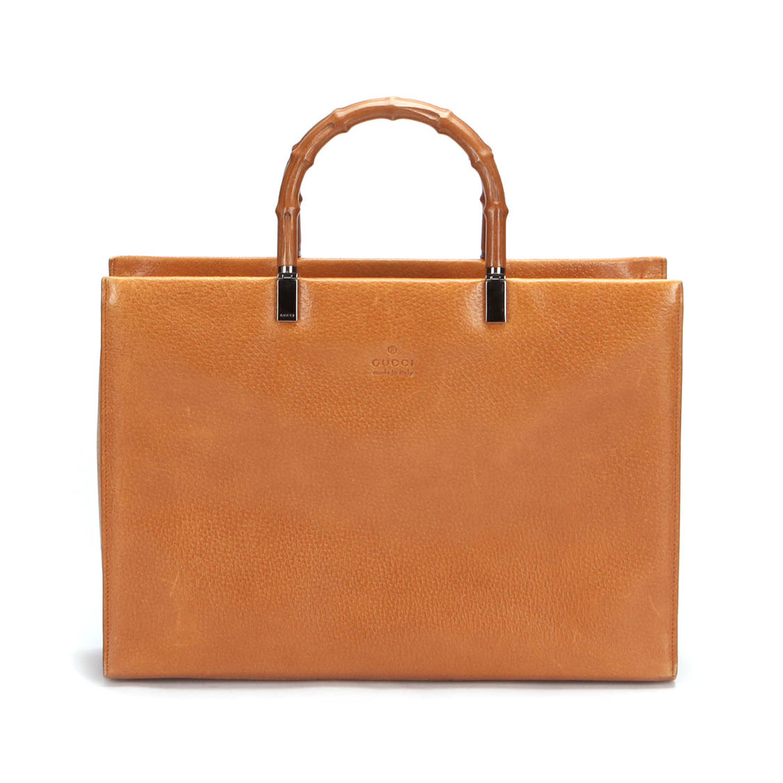 Bamboo Leather Handle bag 002.1034