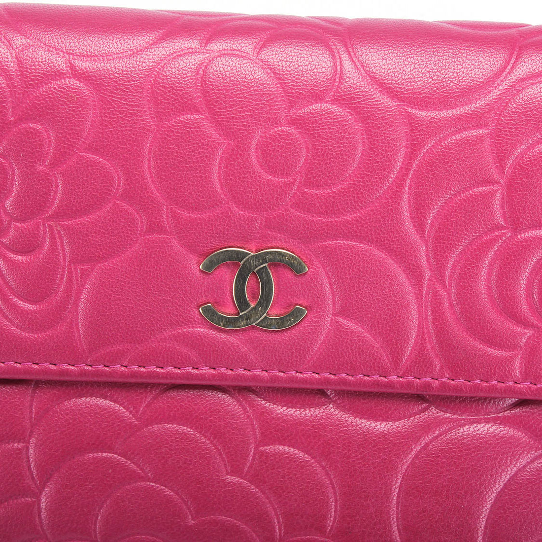 Camellia Flap Wallet