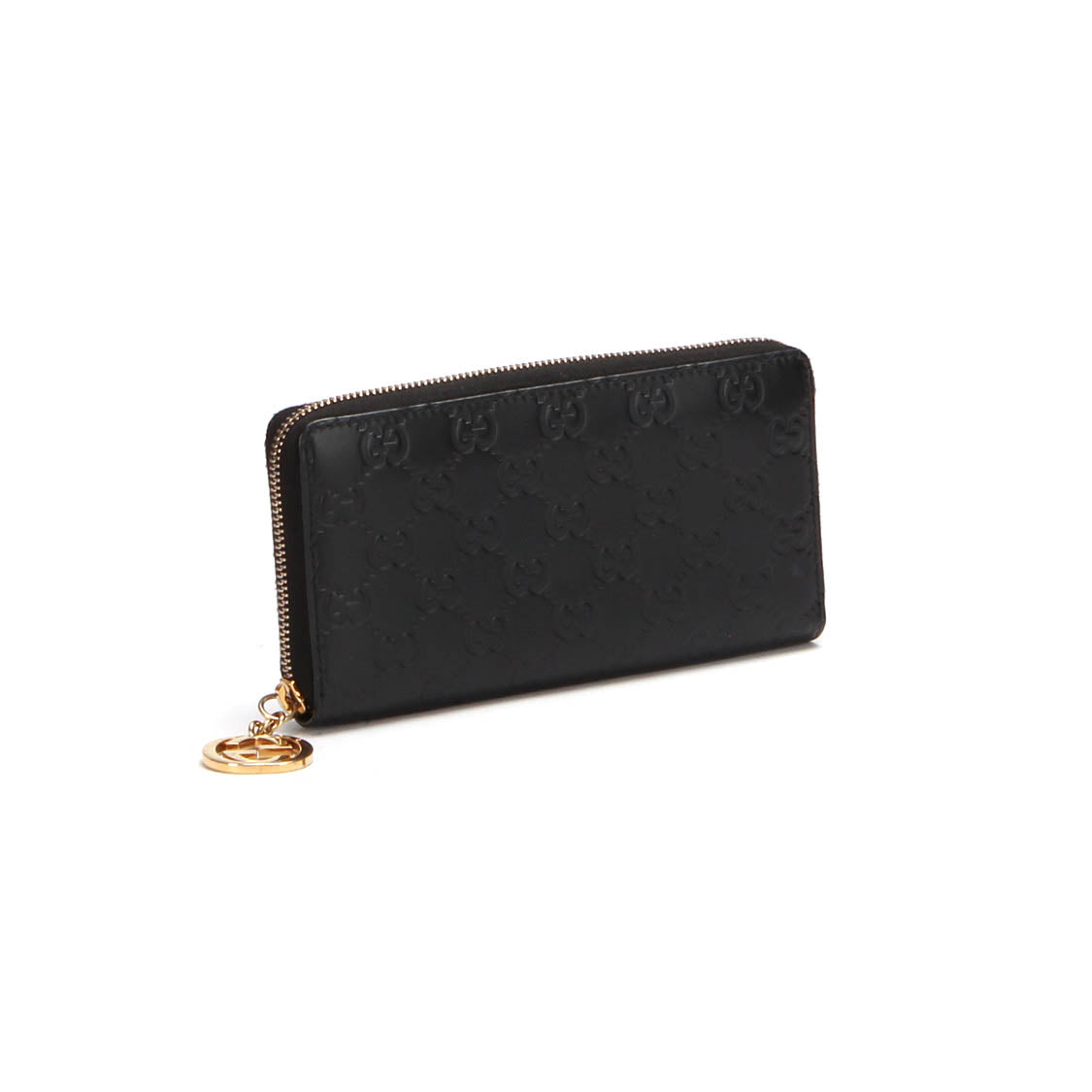 Guccissima Leather Zip Around Wallet 409342