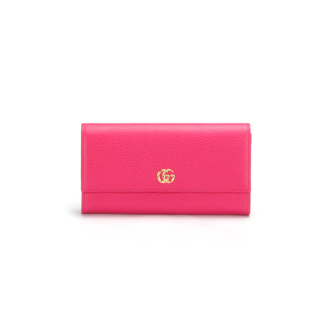 GG Marmont Leather Continental Wallet 456116