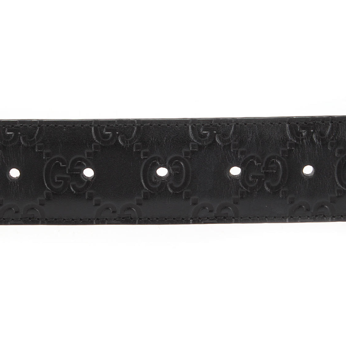 Guccissima Signature Belt 214351