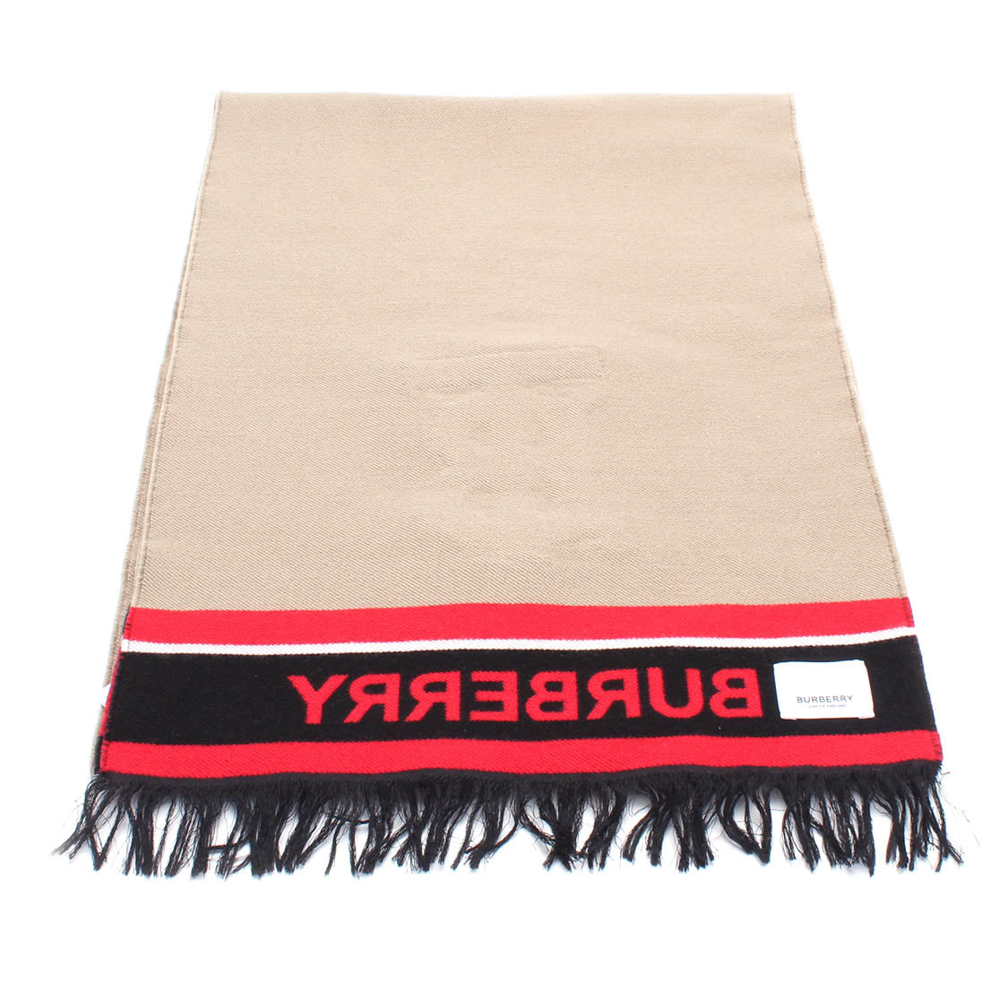 Lunar New Year Monogram and Logo Wool Scarf