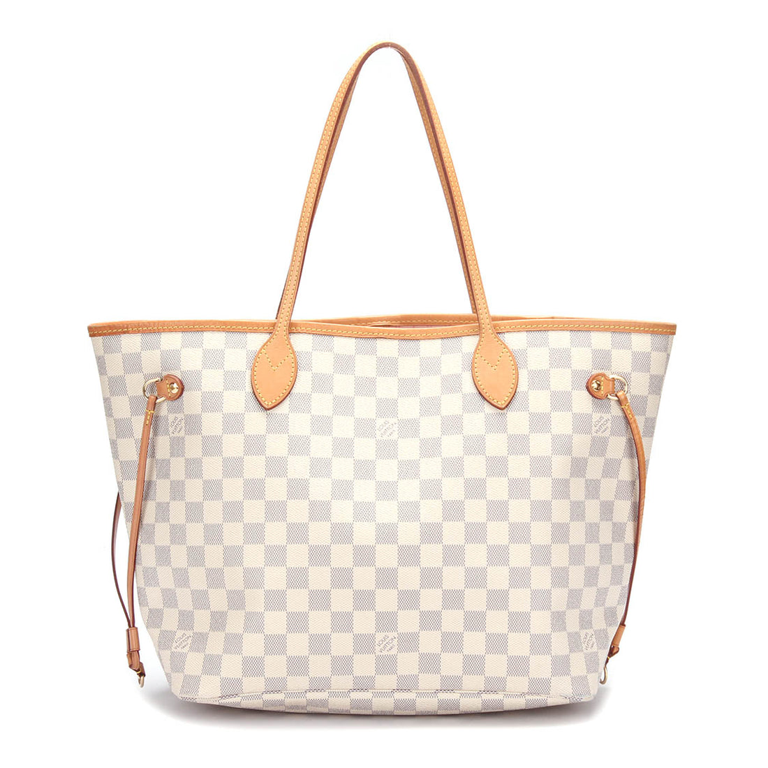 Damier Azur Neverfull MM with Pouch