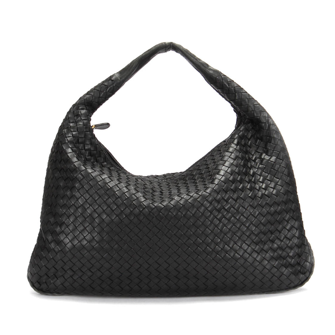 Intrecciato Leather Hobo