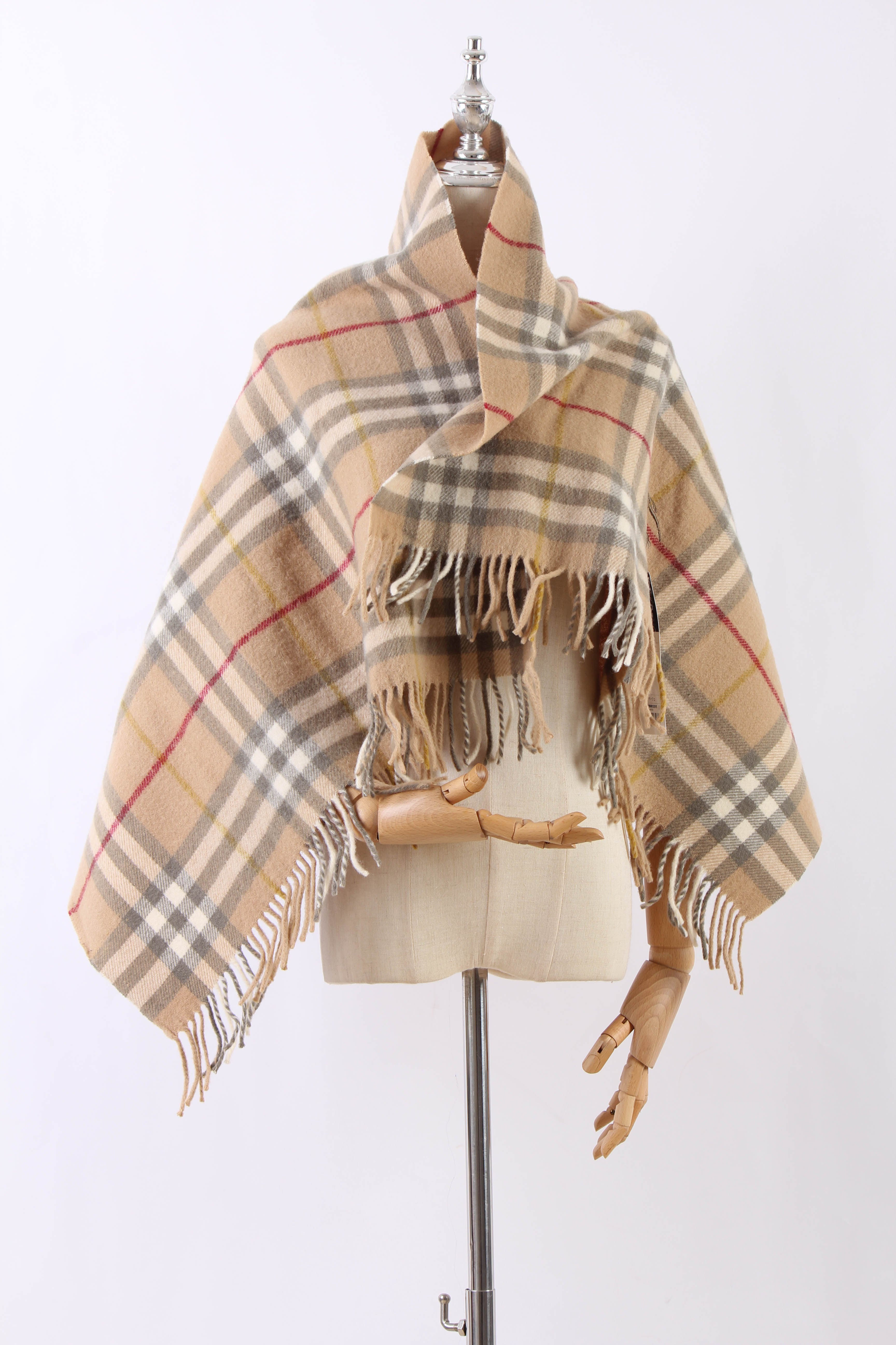 Nova Check Wool Scarf