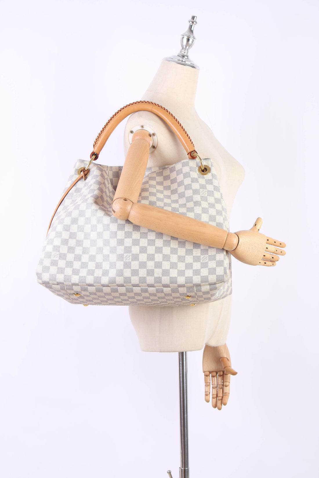 Damier Azur Artsy MM