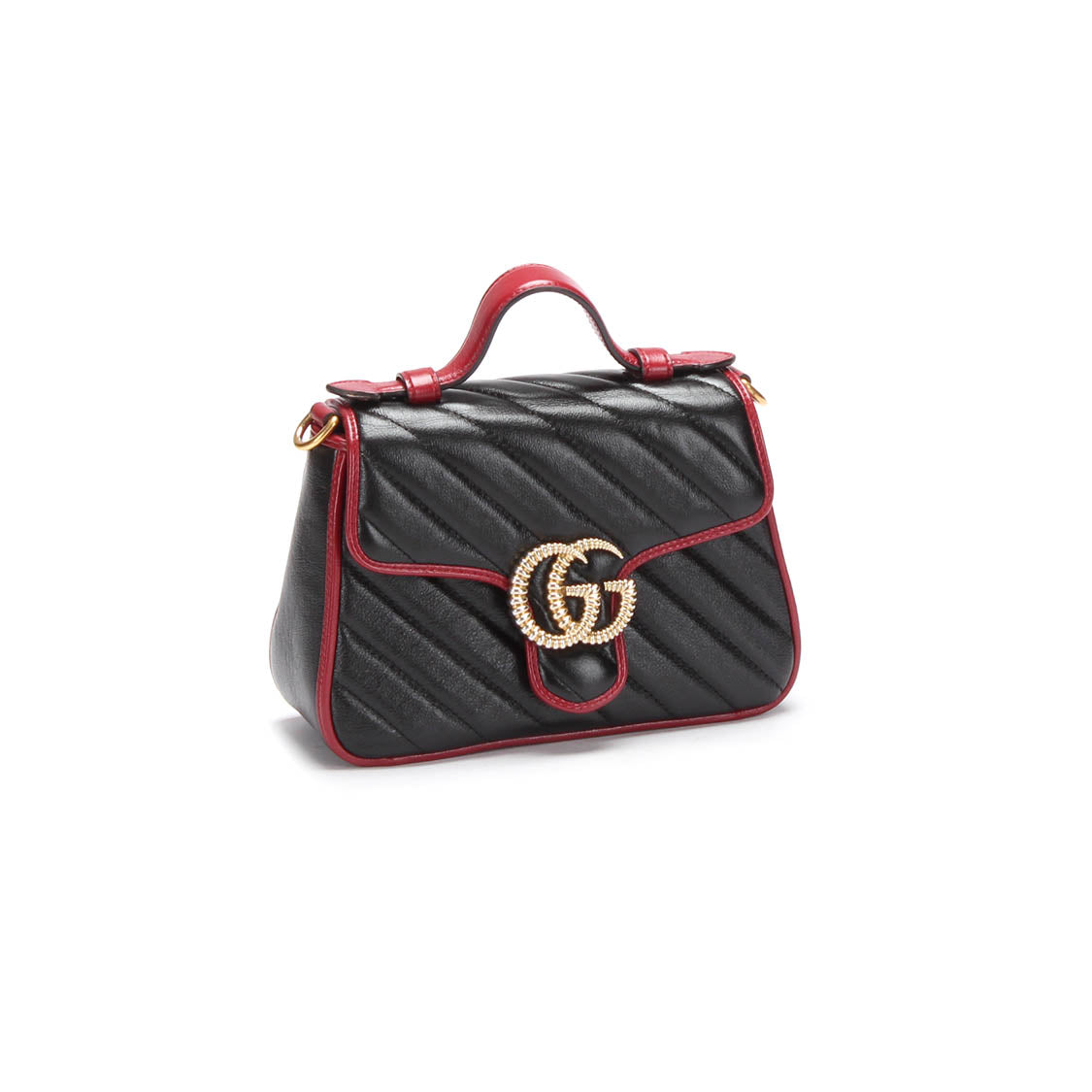 GG Marmont Mini Top Handle Bag 583571