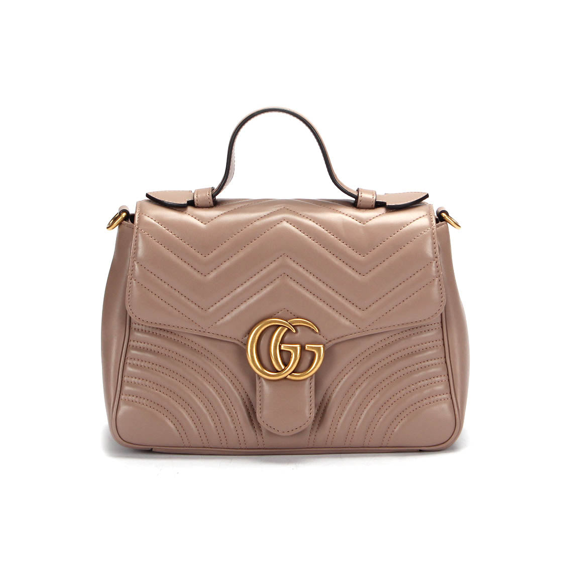 Small GG Marmont Top Handle Bag 498110