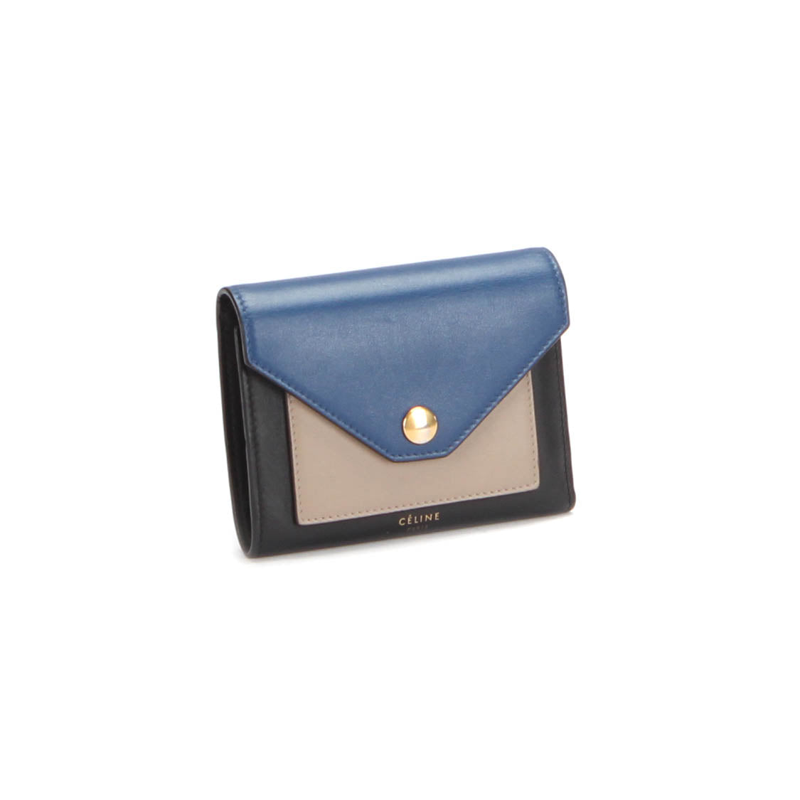 Envelope Leather Small Wallet