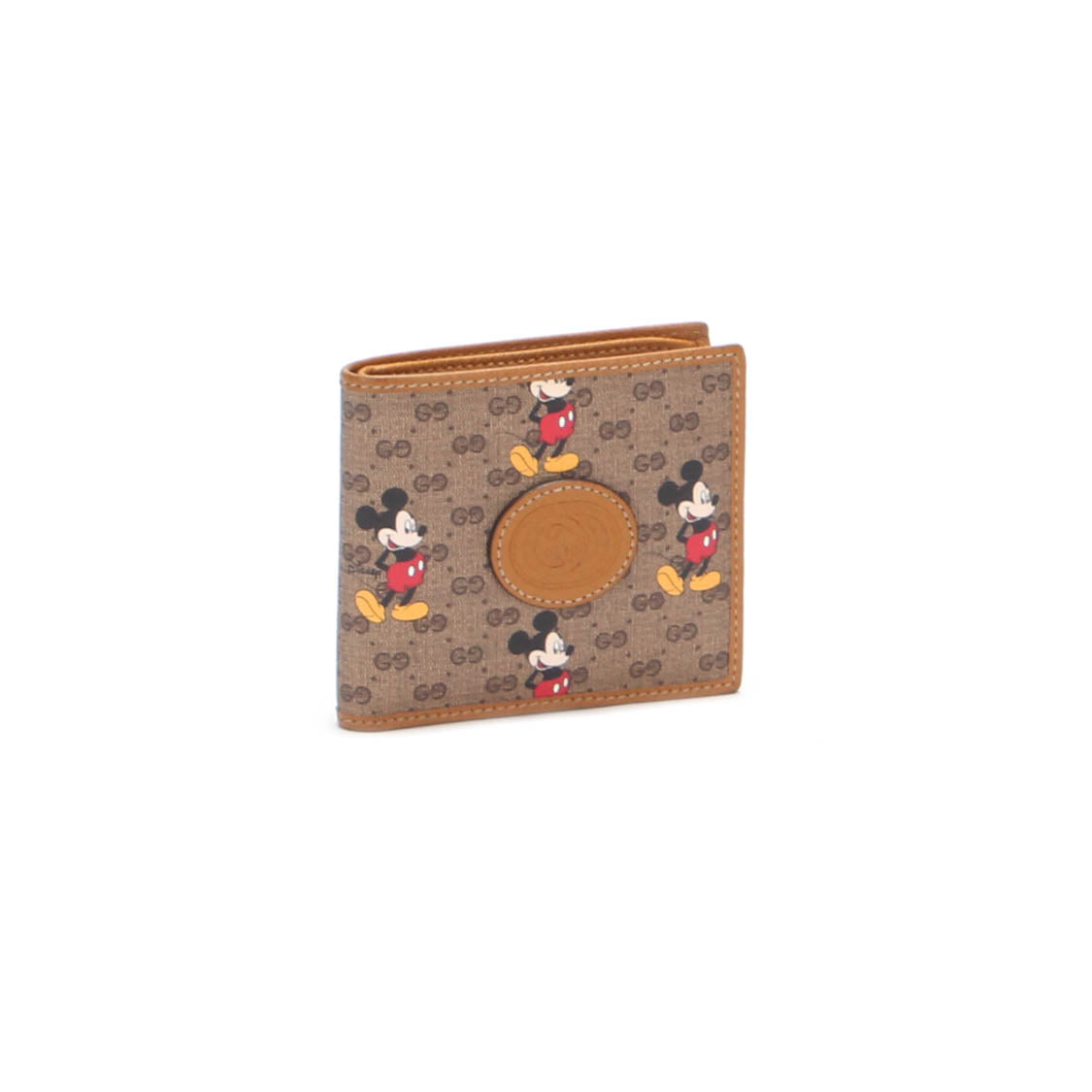GG Supreme Mickey Mouse Bi-Fold Wallet 602547