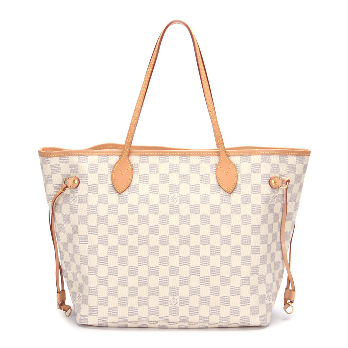 Damier Azur Neverfull MM with Pouch