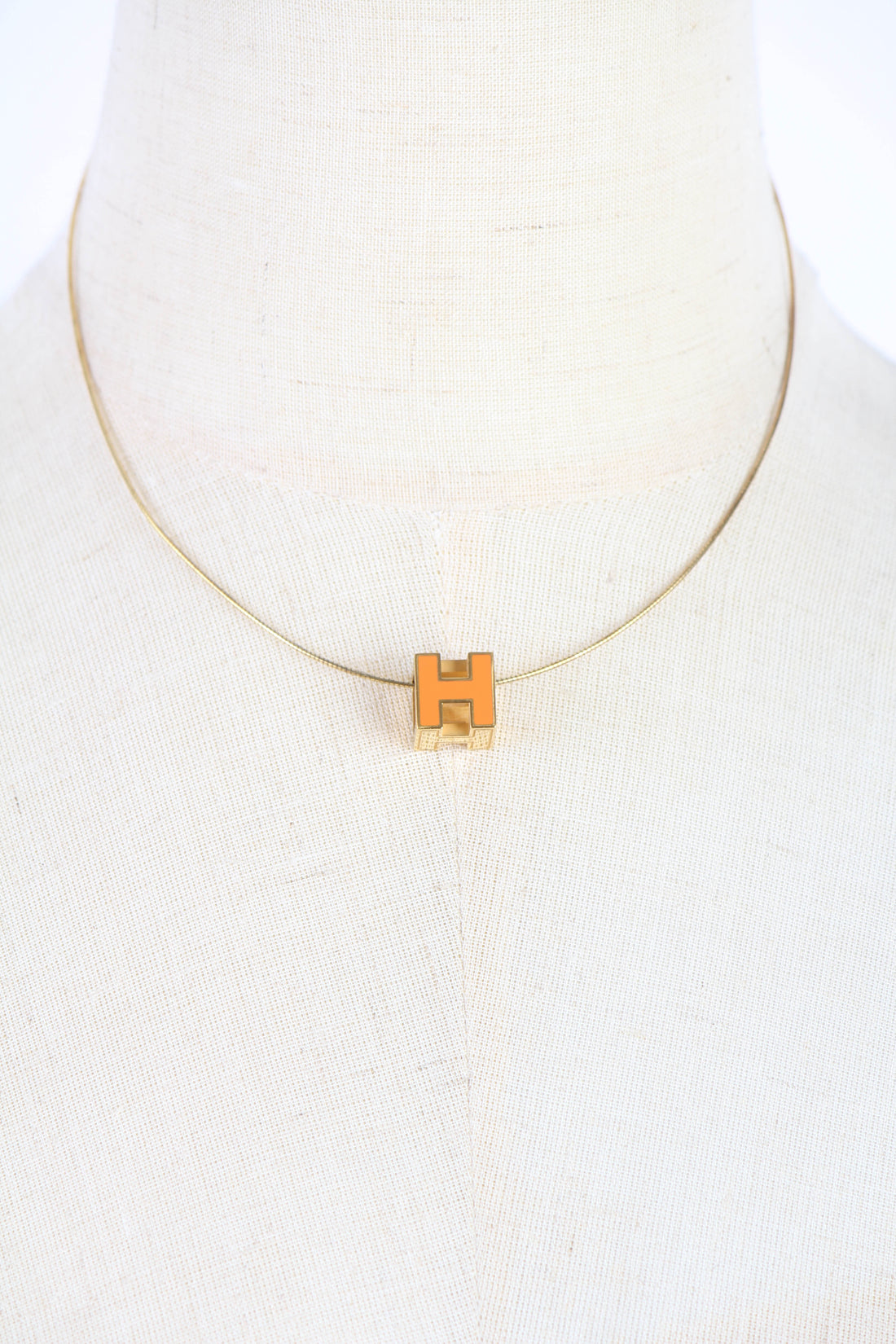 Cage d'H Pendant Necklace