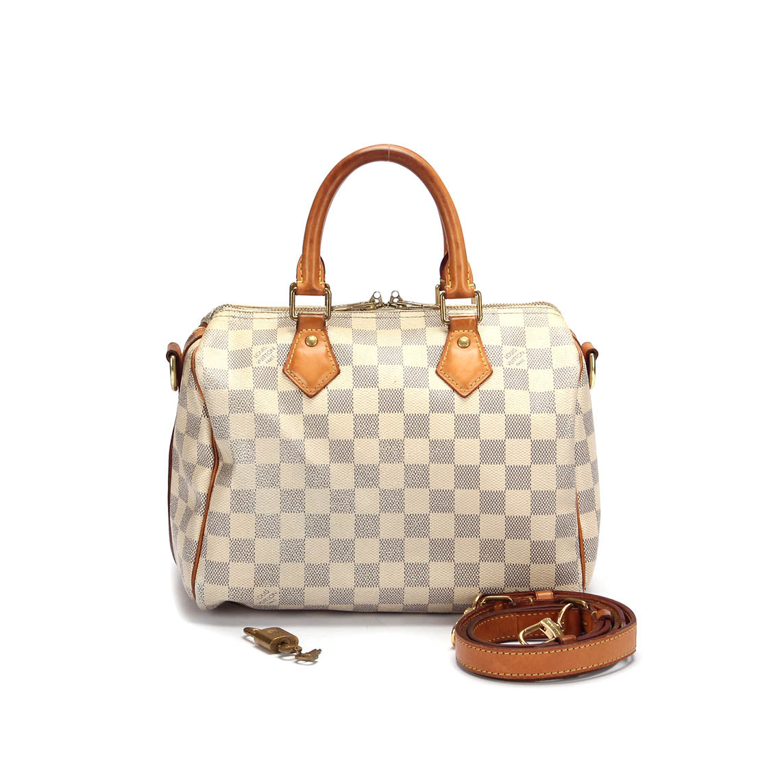 Louis Vuitton Damier Azur Canvas Speedy Bandouliere 25 N41374