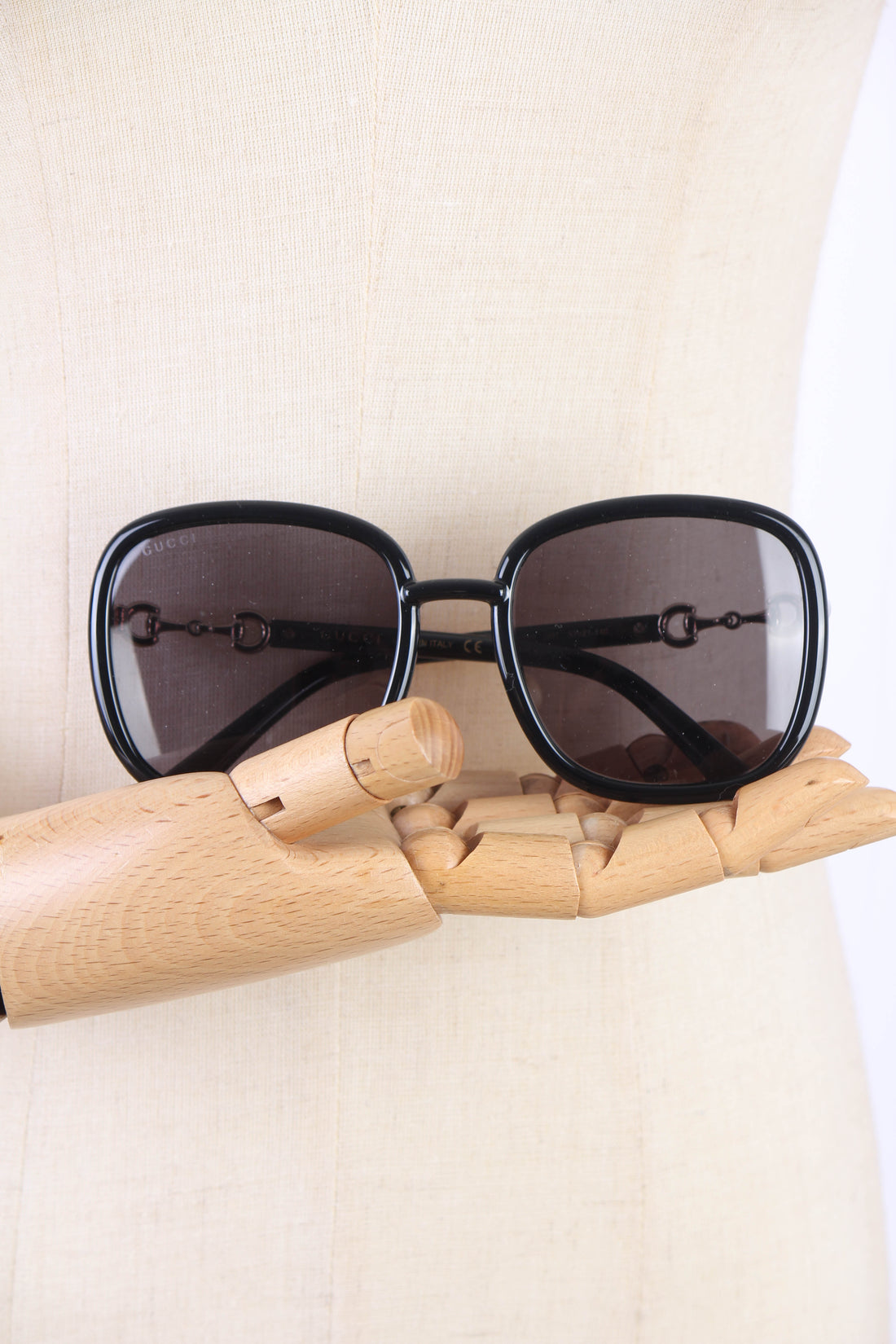 Horsebit Square Sunglasses