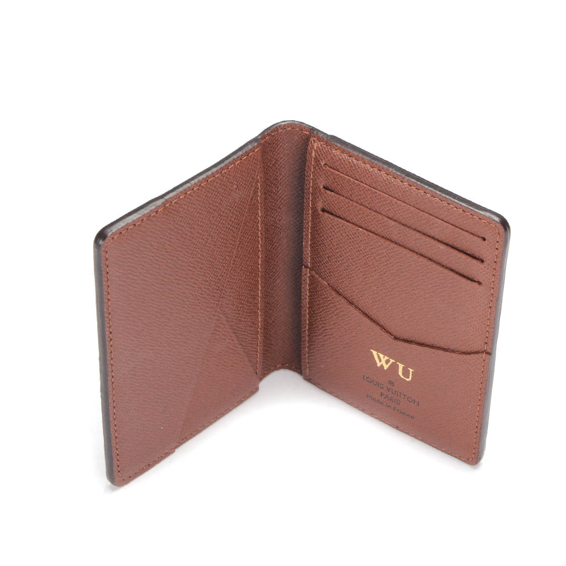 M60502  Leather wallet mens, Pocket organizer, Monogrammed leather