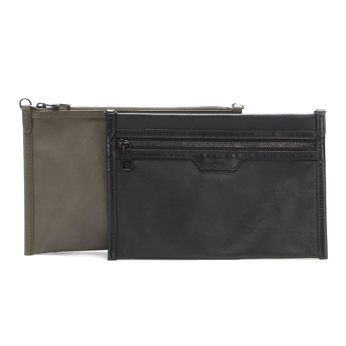 Monogram Shadow Double Flat Messenger Bag