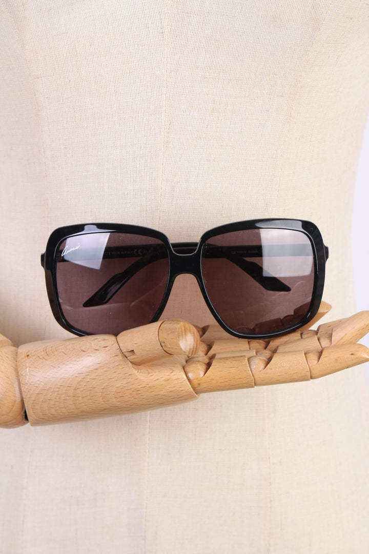 Web Accent Oversized Sunglasses