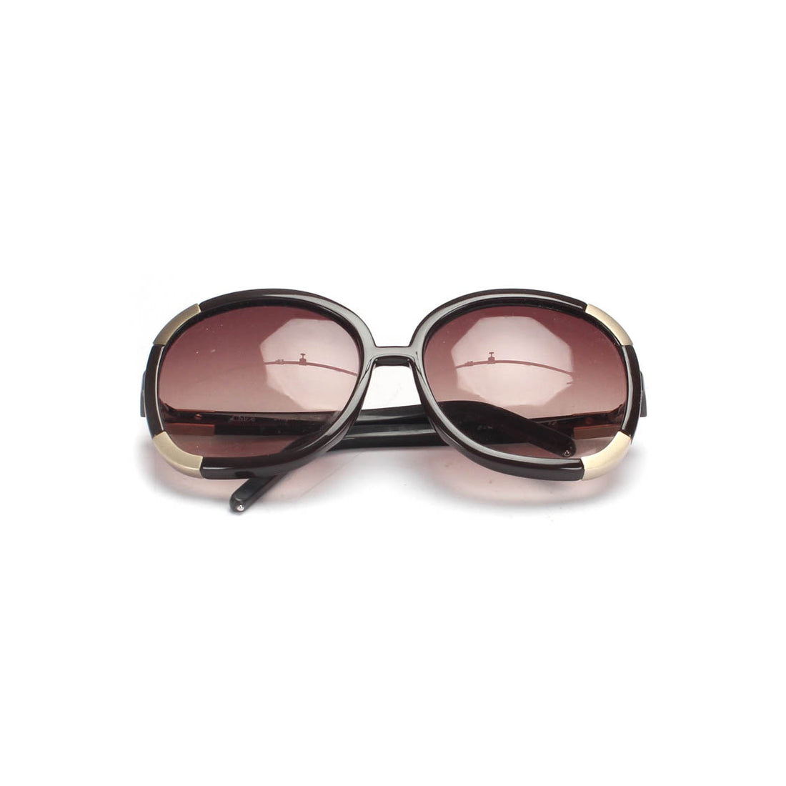 Oversized Round Tinted Sunglasses